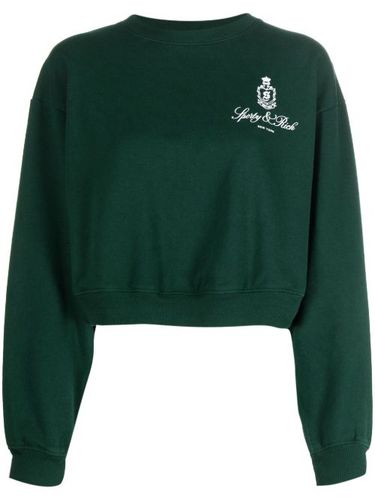 Sweat Vendome à logo imprimé - Sporty & Rich - Modalova