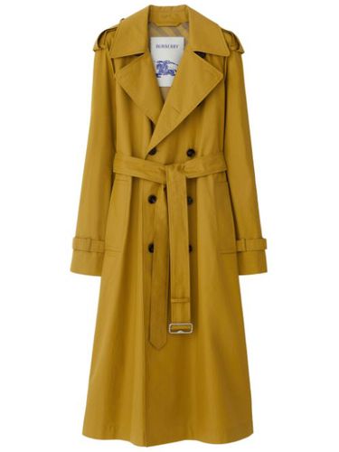 Trench en gabardine à coupe longue - Burberry - Modalova