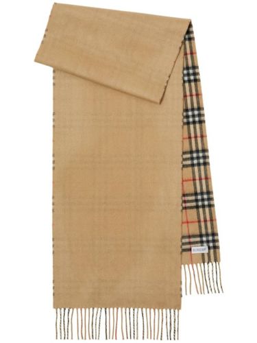 Écharpe en cachemire à carreaux - Burberry - Modalova