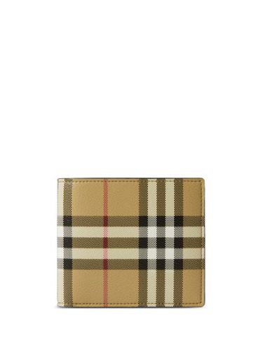 Portefeuille pliant à motif Vintage Check - Burberry - Modalova