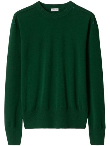 Pull en laine à col rond - Burberry - Modalova