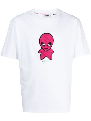 GCDS t-shirt Wirdo en coton - Blanc - GCDS - Modalova