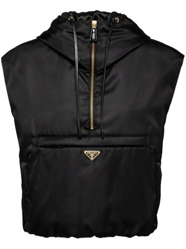 Gilet Re-Nylon à logo triangulaire - Prada - Modalova