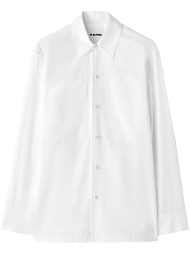 Chemise en coton à poche poitrine - Jil Sander - Modalova