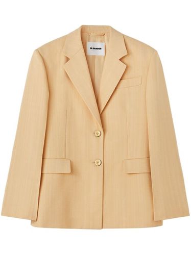 Blazer en crêpe à simple boutonnage - Jil Sander - Modalova