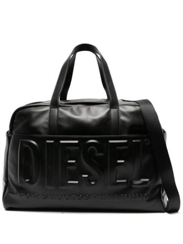 Sac cabas en cuir à logo embossé - Diesel - Modalova