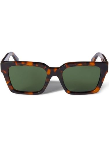Lunettes de soleil à effet écaille de tortue - Off-White Eyewear - Modalova