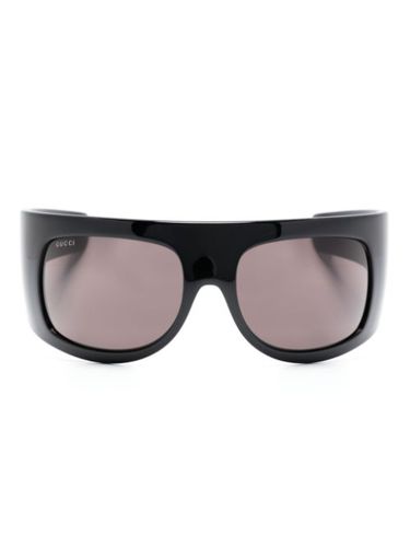 Lunettes de soleil à monture couvrante - Gucci Eyewear - Modalova