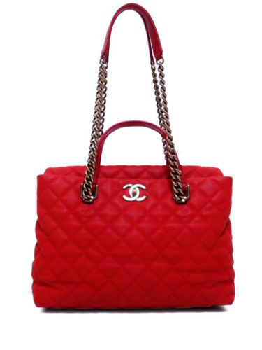 Sac à main matelassé à losanges (2012) - CHANEL Pre-Owned - Modalova