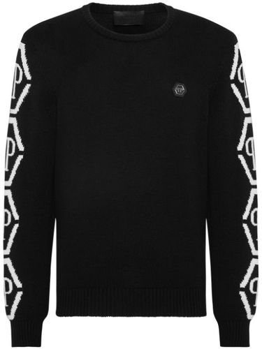 Pull à motif monogrammé - Philipp Plein - Modalova