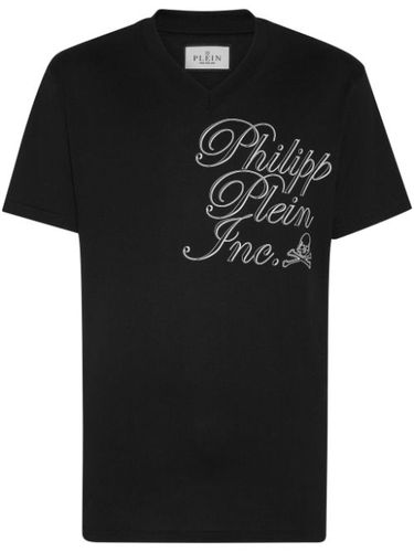 T-shirt en coton à logo imprimé - Philipp Plein - Modalova