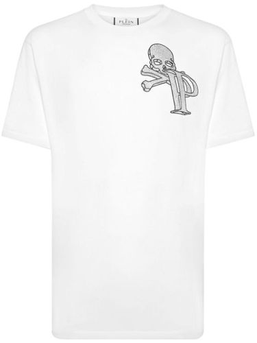 T-shirt en coton à logo Skull - Philipp Plein - Modalova