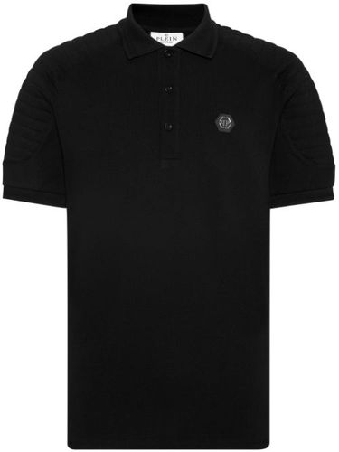 Polo en coton à logo appliqué - Philipp Plein - Modalova