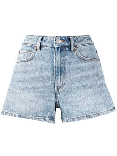 Short en jean à taille haute - Alexander Wang - Modalova
