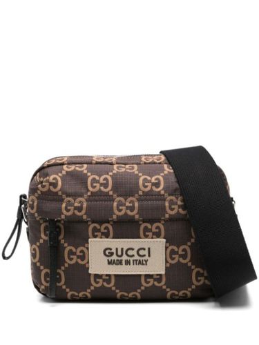 Gucci sacoche GG médium - Marron - Gucci - Modalova