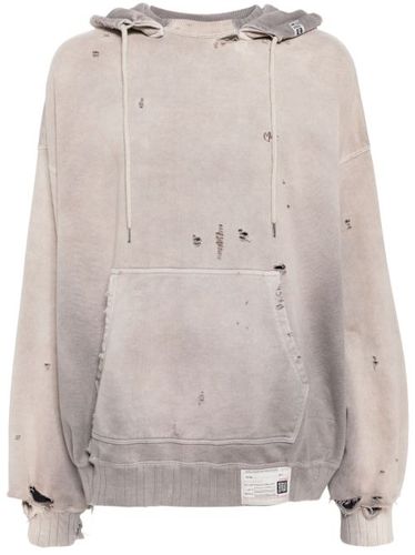 Hoodie en coton à effet usé - Maison MIHARA YASUHIRO - Modalova