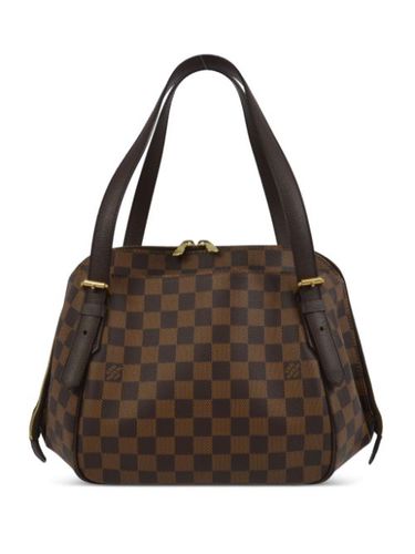 Sac à main Damier Ebène Belem MM (2006) - Louis Vuitton Pre-Owned - Modalova