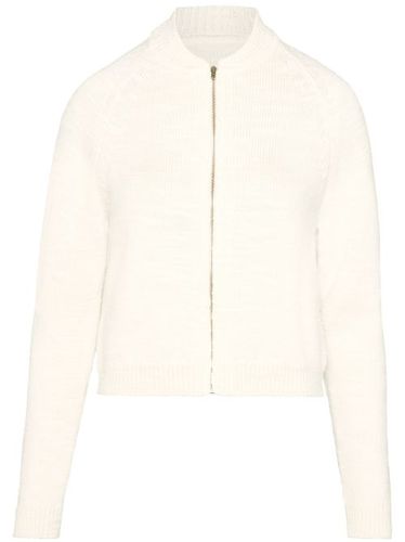 Cardigan crop en maille nervurée - Maison Margiela - Modalova