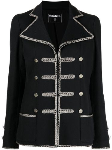 Veste croisée à détail effet crochet (2006) - CHANEL Pre-Owned - Modalova