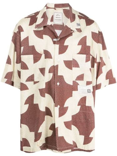 Chemise à design patchwork - Maison MIHARA YASUHIRO - Modalova