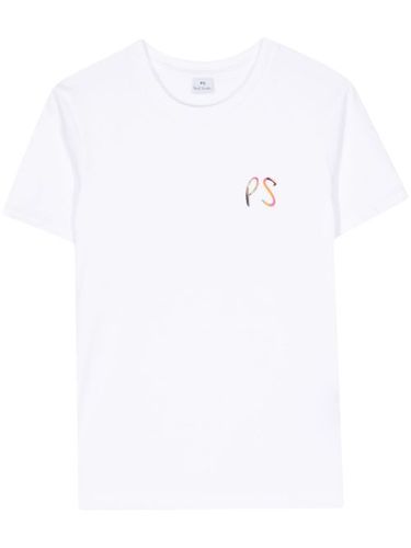 T-shirt en coton à logo imprimé - PS Paul Smith - Modalova