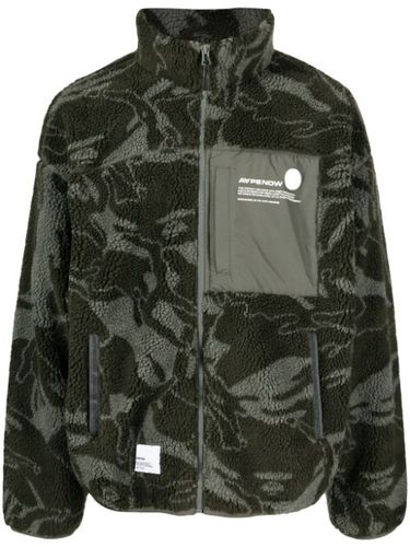 Veste en polaire à imprimé camouflage - AAPE BY *A BATHING APE® - Modalova