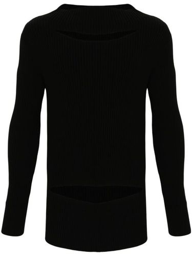 Pull en maille côtelée à design nervuré - Ximon Lee - Modalova