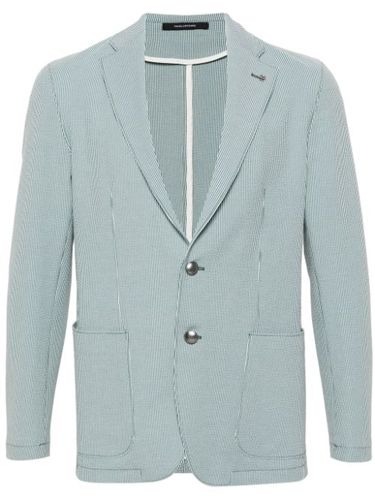 Blazer boutonné à rayures - Tagliatore - Modalova