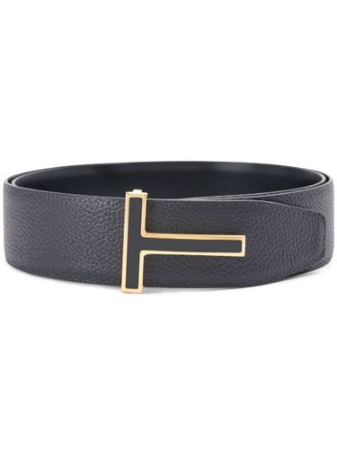 Ceinture en cuir à boucle T - TOM FORD - Modalova