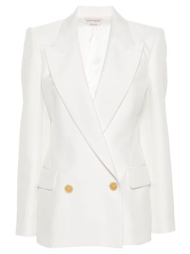 Blazer à boutonnière croisée - Alexander McQueen - Modalova