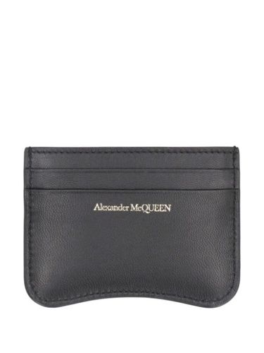 Porte-cartes à design embossé - Alexander McQueen - Modalova