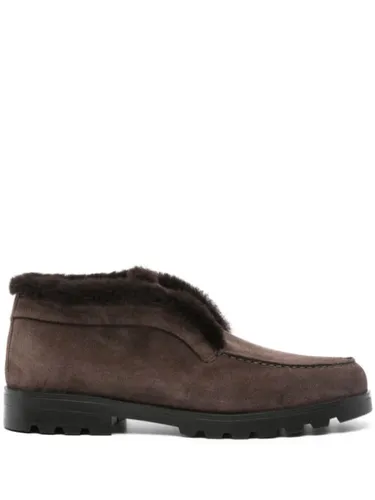 Desert boots en daim - Santoni - Modalova