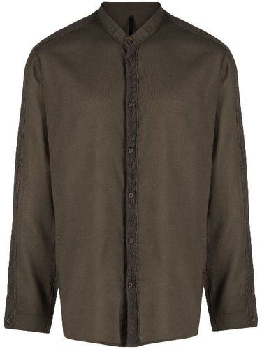 Chemise boutonnée à col mao - Transit - Modalova