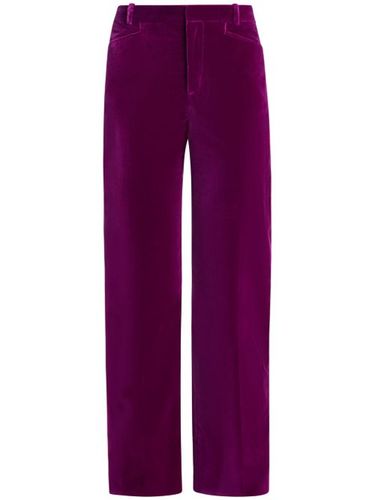 Pantalon évasé en velours - TOM FORD - Modalova