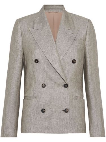 Blazer à ornements métalliques - Brunello Cucinelli - Modalova