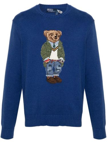 Pull Polo Bear en maille intarsia - Polo Ralph Lauren - Modalova