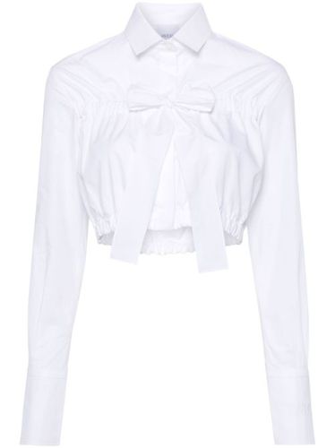 Blouse crop à détail de nœud - Patou - Modalova