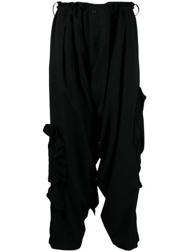 Pantalon en coton à coupe ample - Yohji Yamamoto - Modalova