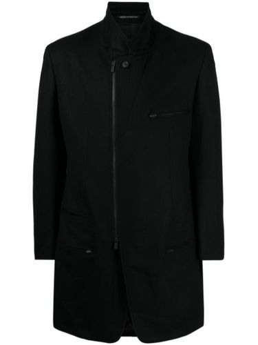 Manteau à fermeture décalée - Yohji Yamamoto - Modalova