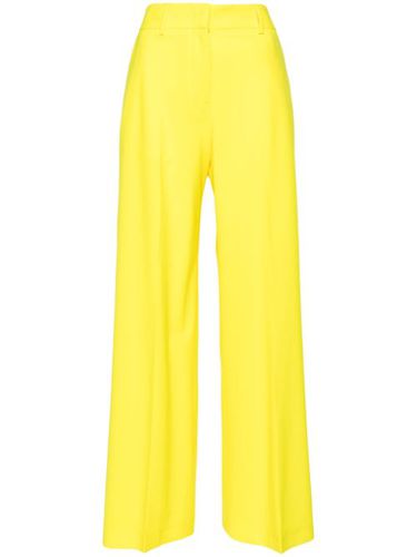 Pantalon palazzo à taille haute - MSGM - Modalova