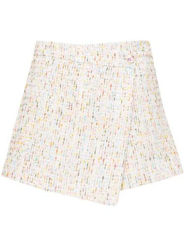 Minijupe-short en fil bouclé - MSGM - Modalova