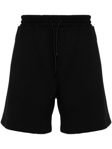 Short de sport en coton à logo imprimé - MSGM - Modalova