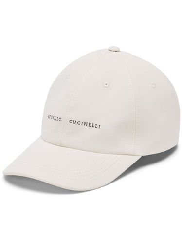 Casquette en coton à logo brodé - Brunello Cucinelli - Modalova