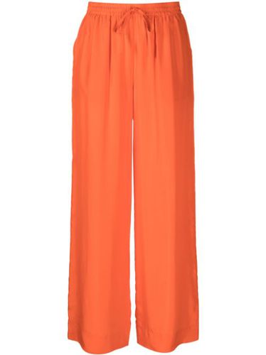 Pantalon palazzo en satin - P.A.R.O.S.H. - Modalova