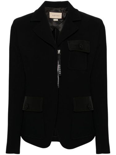 Veste en laine à simple boutonnage - Gucci - Modalova