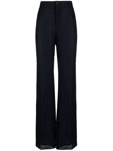 Pantalon en lin à coupe ample - Dolce & Gabbana - Modalova