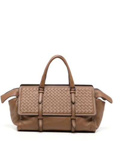 Sac à main Monaco en cuir Intrecciato (2015) - Bottega Veneta Pre-Owned - Modalova