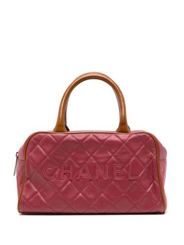 Sac à main matelassé Bowler (2000-2002) - CHANEL Pre-Owned - Modalova