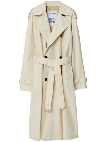 Trench en coton à boutonnière croisée - Burberry - Modalova