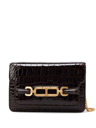 Petit sac porté épaule Whitney à effet peau de crocodile - TOM FORD - Modalova